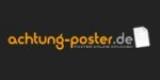 Achtung Poster Gutschein