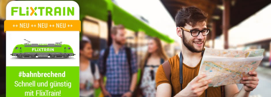 Top-Deal von FlixTrain: 9.999 Zugtickets für nur 9,99€