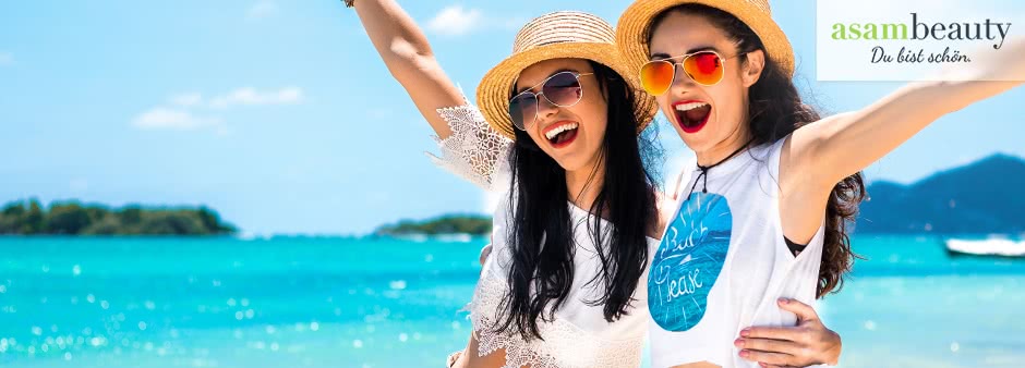 Sommerpflege für Haut & Haar: mit 10% Rabatt bei Asambeauty